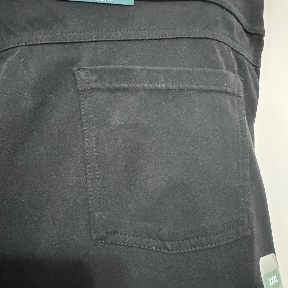 Hue Women's Black Denim Legging XXXL Plus Size - Picture 9 of 12